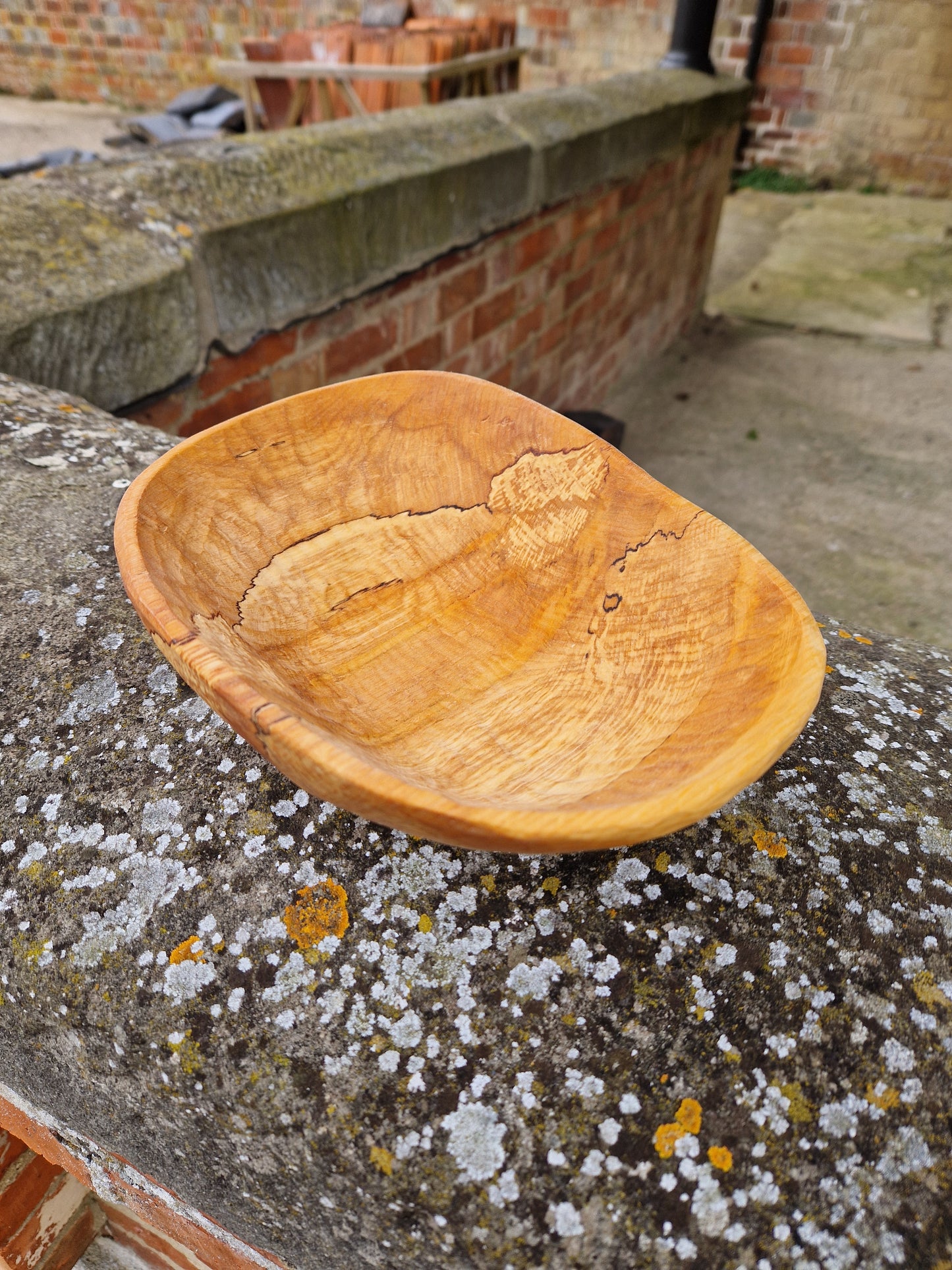 Hand carved bowl