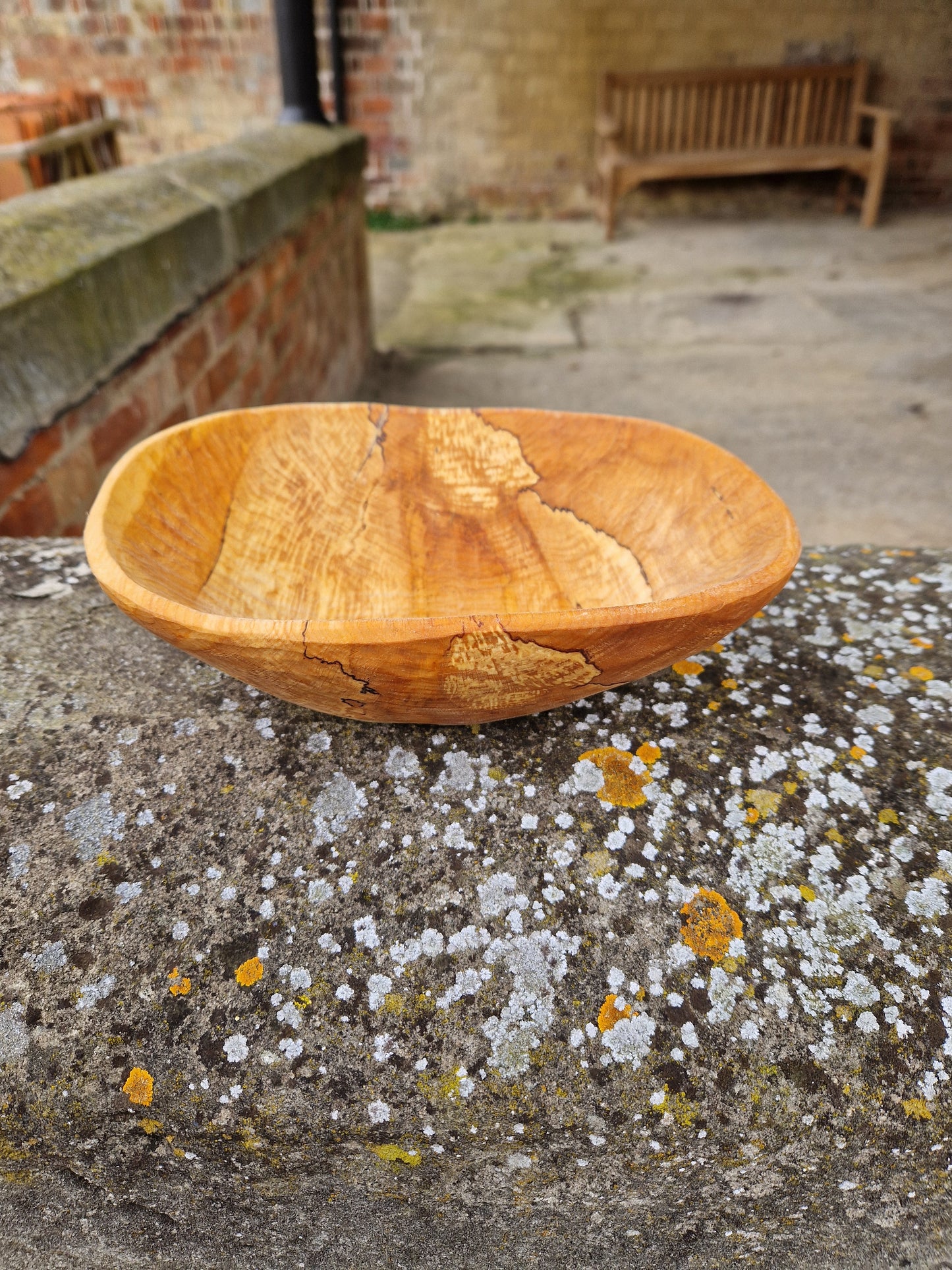 Hand carved bowl