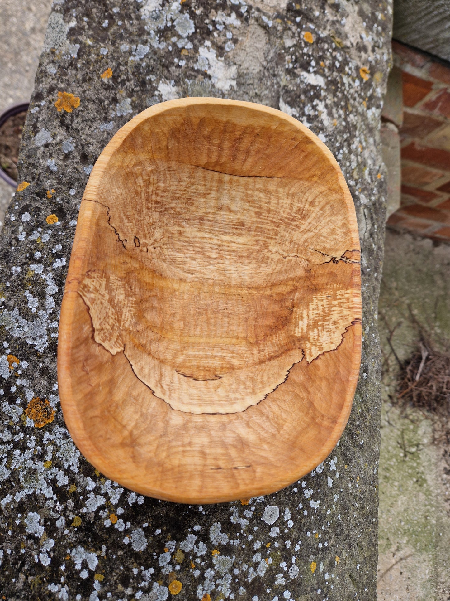 Hand carved bowl