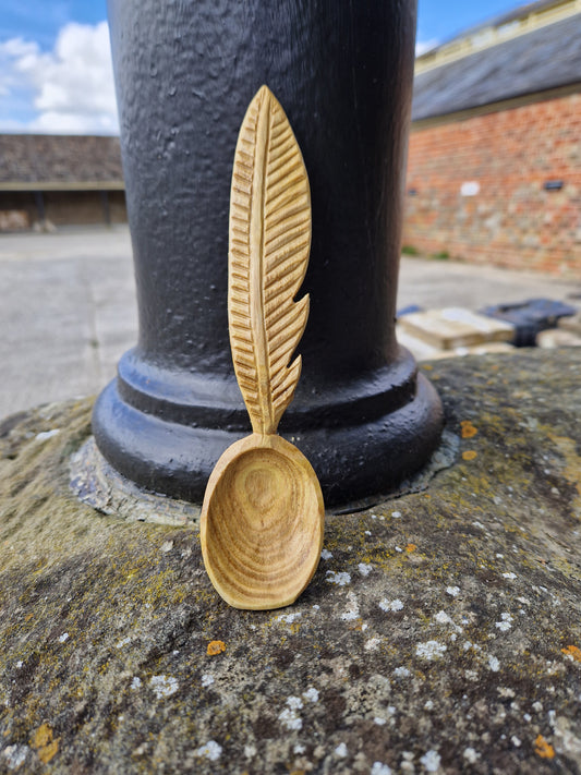 Feather spoon