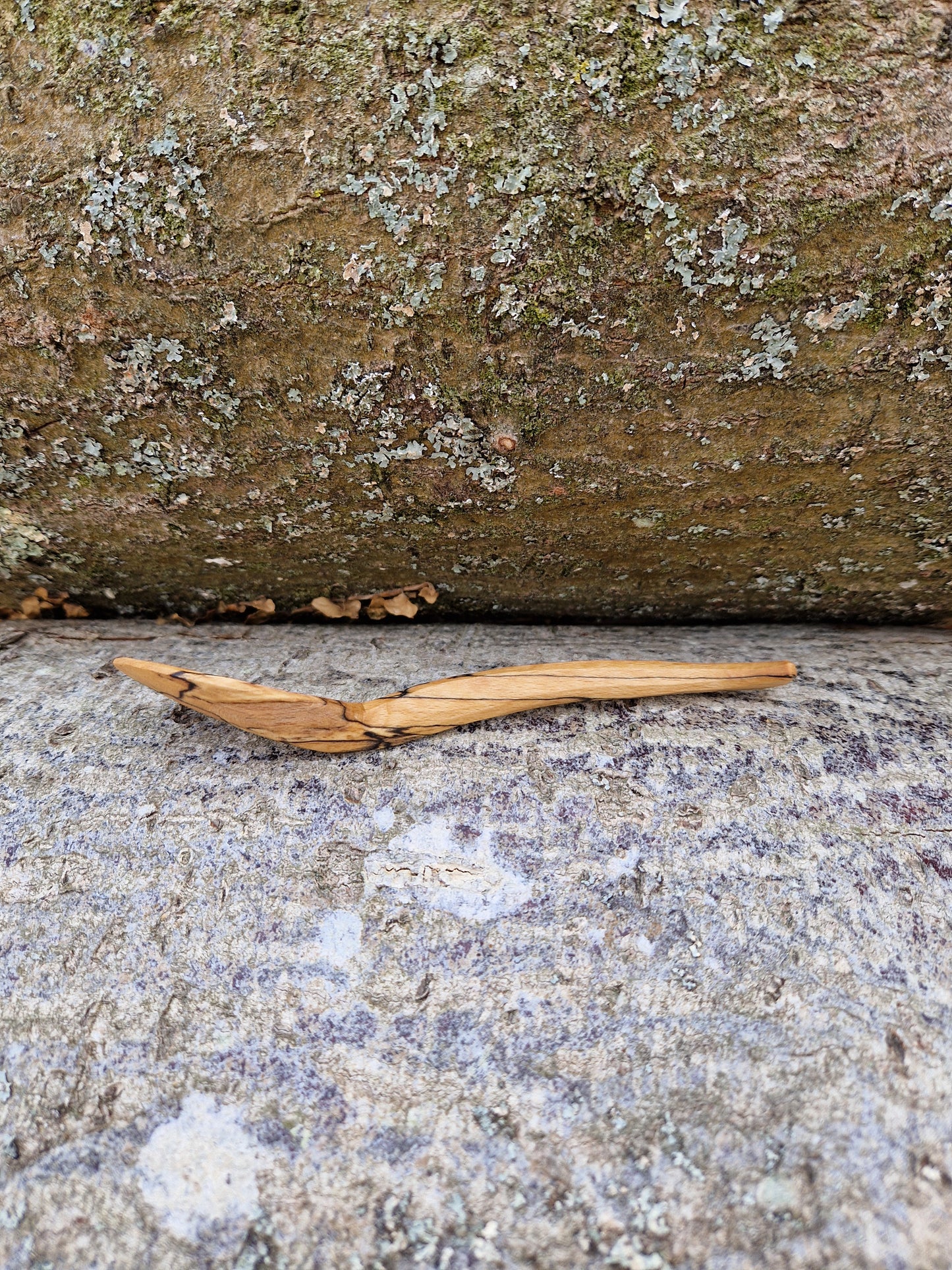 Beech wood spoon