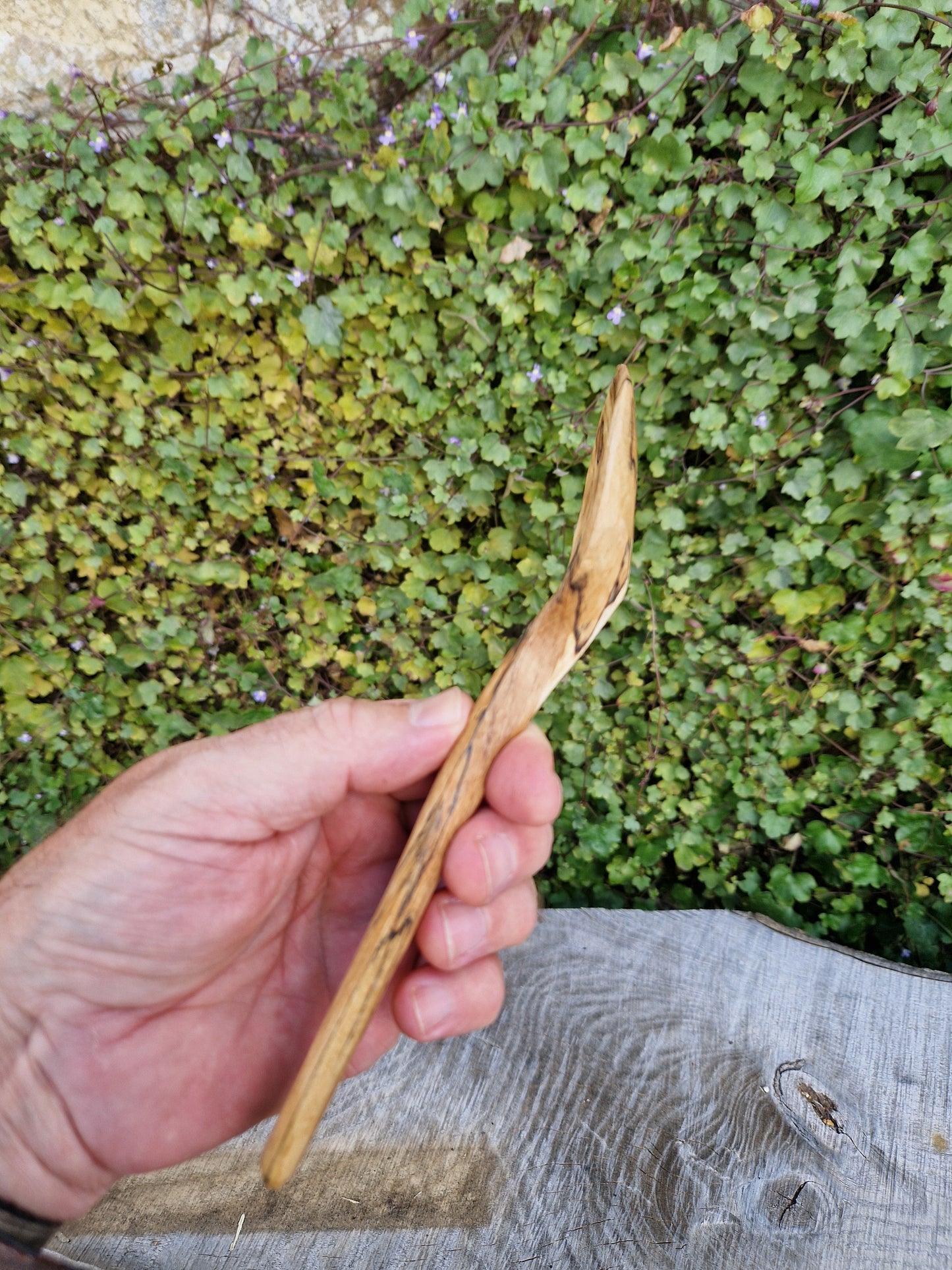 Beech eating spoon